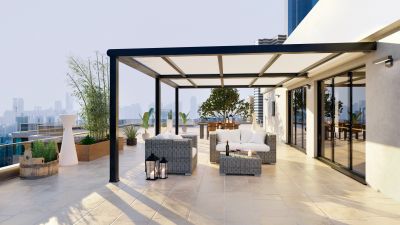 Balcony Tile Installation detail