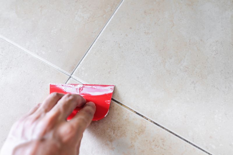 Kitchen Grout Repair